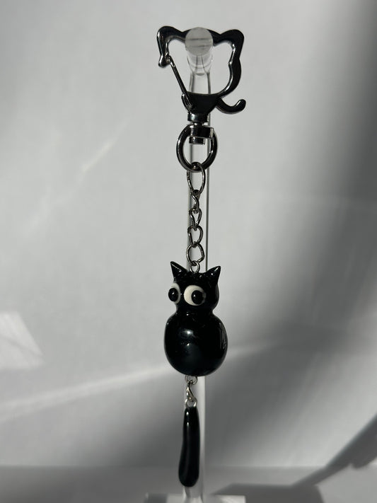 Black Cat Keychain